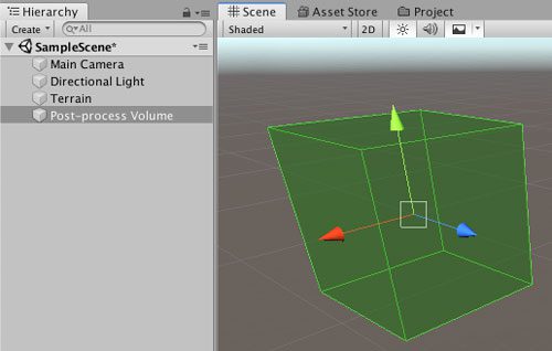 Setting up Post Processing V2 in SineSpace