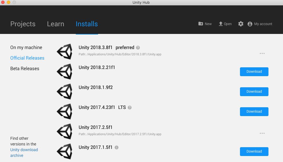 Unity Hub Installer